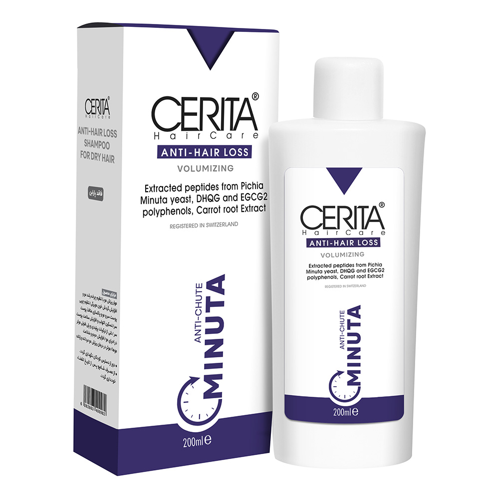 شامپو ضد ریزش مناسب مو های خشک سریتا