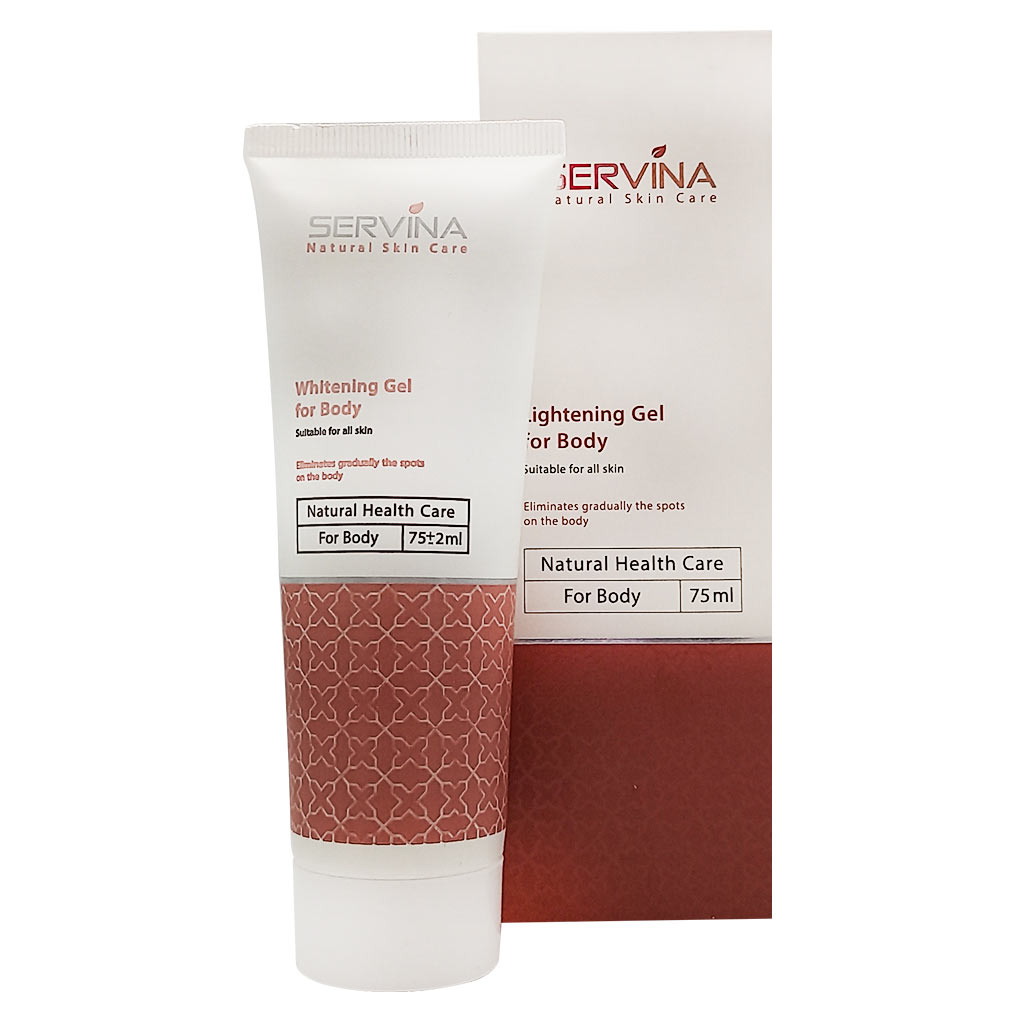 ژل روشن کننده پوست بدن سروینا