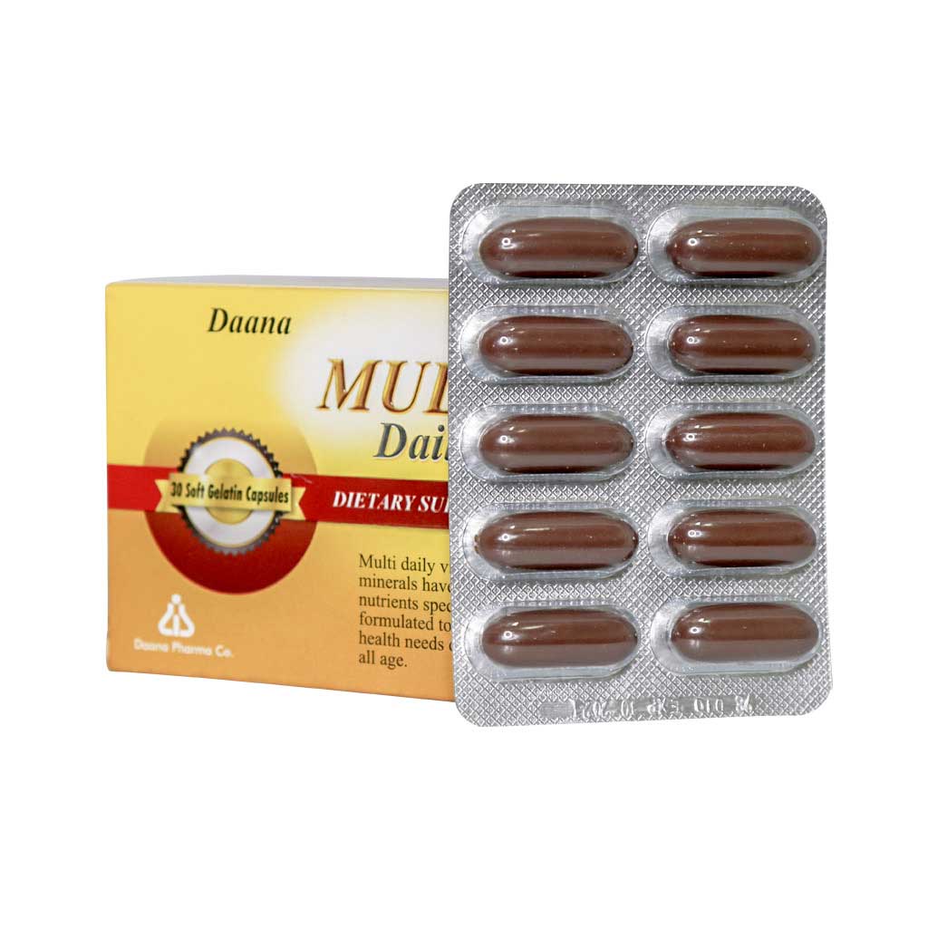 قرص مولتی دیلی دانا(30 عددی)