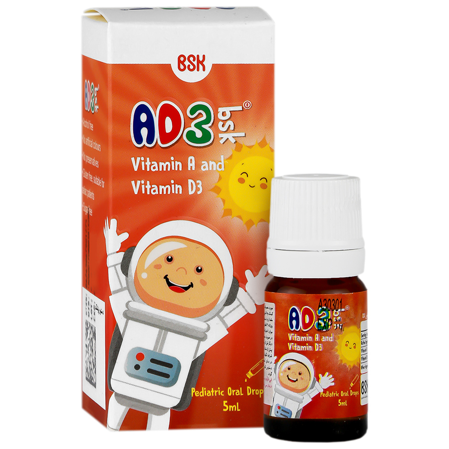 قطره خوراکی ویتامین آ و ویتامین D3