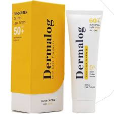 ضد آفتاب رنگی درمالوگ با SPF 50 حجم 50 میلی لیتر